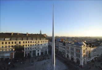 Вид на крыши Валансьена.