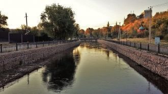 Главное русло реки Кошкар-Ата.