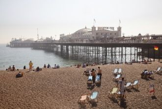 Город Истборн в прошлом.