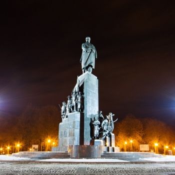 Памятник Т. Г. Шевченко.