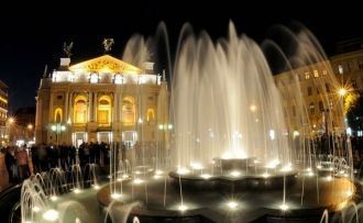 Ночной Червоноград.