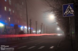 Червоноград ночью.