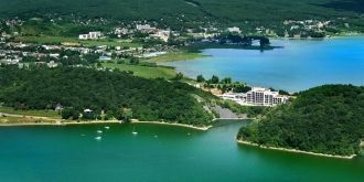 Панорама города Михаловце.