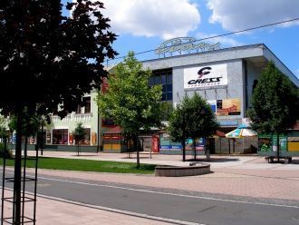 Улица в г. Михаловце.