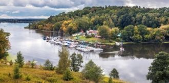 Влоцлавек с высоты.