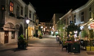 Мёдлинг, пешеходная зона.