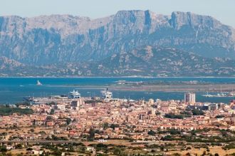 Ольбия с высоты птичьего полета.