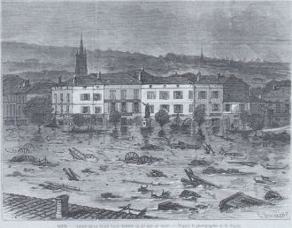 Наводнение 25 июня 1875 года в Ажене