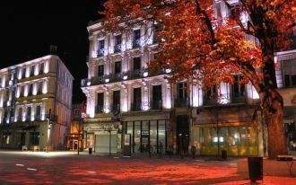 Ночные улицы Ажена