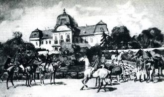 Город Гёдёллё в прошлом.