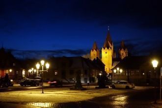 Ночь в Калуннборге. Дания.