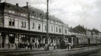 Историческое изображение Сольнока.