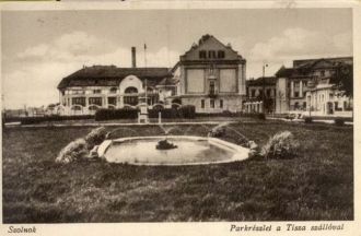 Историческое изображение Сольнока.