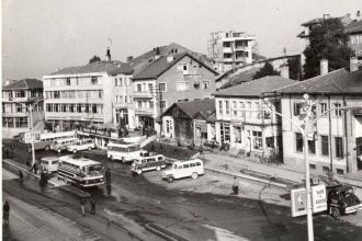 Старое фото города Болу.