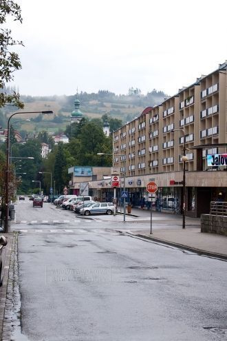 Улицы чешского города Всетин.