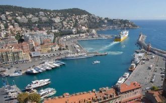 Вид на Аяччо.