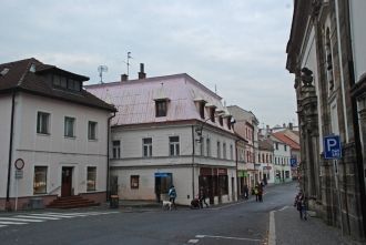 Люди в Ческа-Липе.