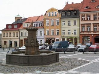 Исторический центр в Ческа-Липа.