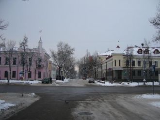 Улица Металлистов Пскова.