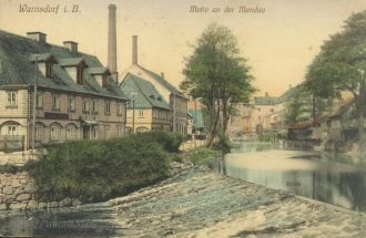 Ретро фотографии города Варнсдорф.