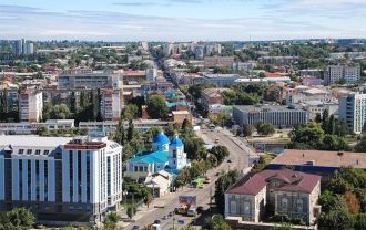 Вид на город Кропивницкий