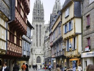 Улицы города&nbsp;Кемпер.