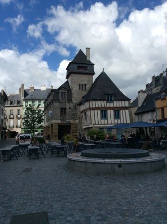 Кемпер-прекрасный средневековый центр го