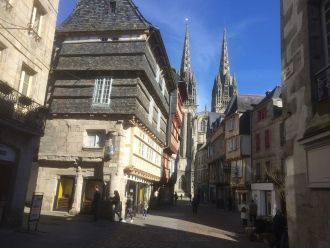 Улочки фрацузского города&nbsp;Кемпер.