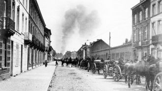 Город Тинен в прошлом.