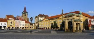 Панорамный вид площади&nbsp;Йичина.