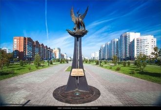 Город Новокузнецк, Россия.