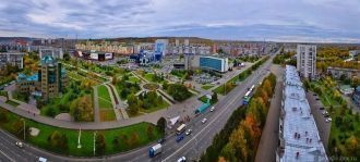 Панорамный вид&nbsp;Новокузнецка.