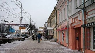 Улица города Рязань.