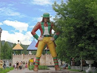 Памятник Гулливеру, Междуреченск, Кемеро