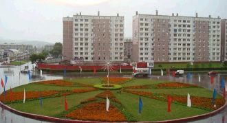 На улице города Междуреченск.