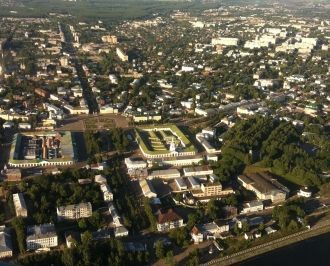 Панорама города Кострома.