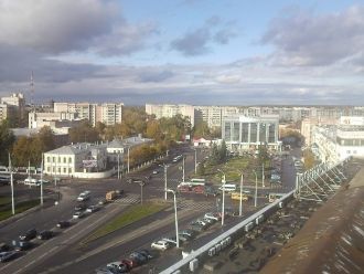 Вид на город Кострому.