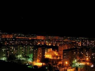 Город ночью