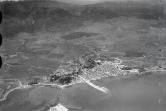 Старое фото Альхесираса с высоты 1800 ме