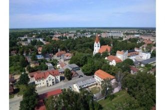 Вид на город Шилуте.