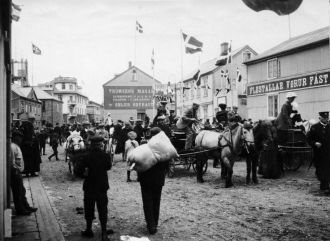 Коупавогюр в 1910 году.