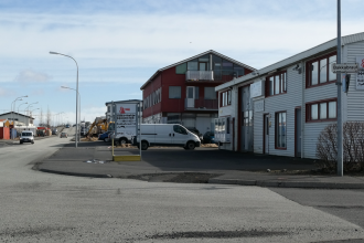 Улицы города Коупавогюр.