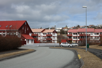 Улицы города Коупавогюр.