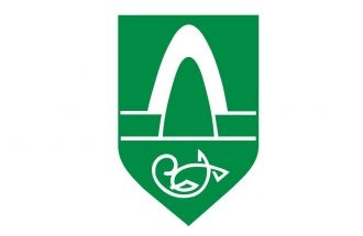 Флаг города Коупавогюр.