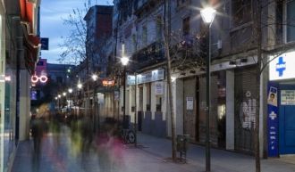 Город Вавр ночью.