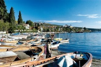 Рыбацкие лодки.