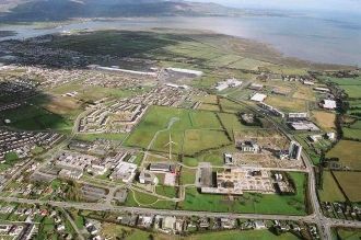 Дандолк с высоты птичьего полета.