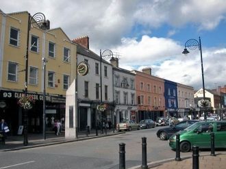 На улицах города Дандолк, Ирландия.