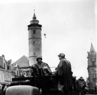 Домажлице, 5 мая 1945 год