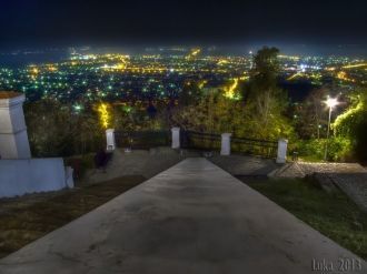 Ночной вид Вршаца